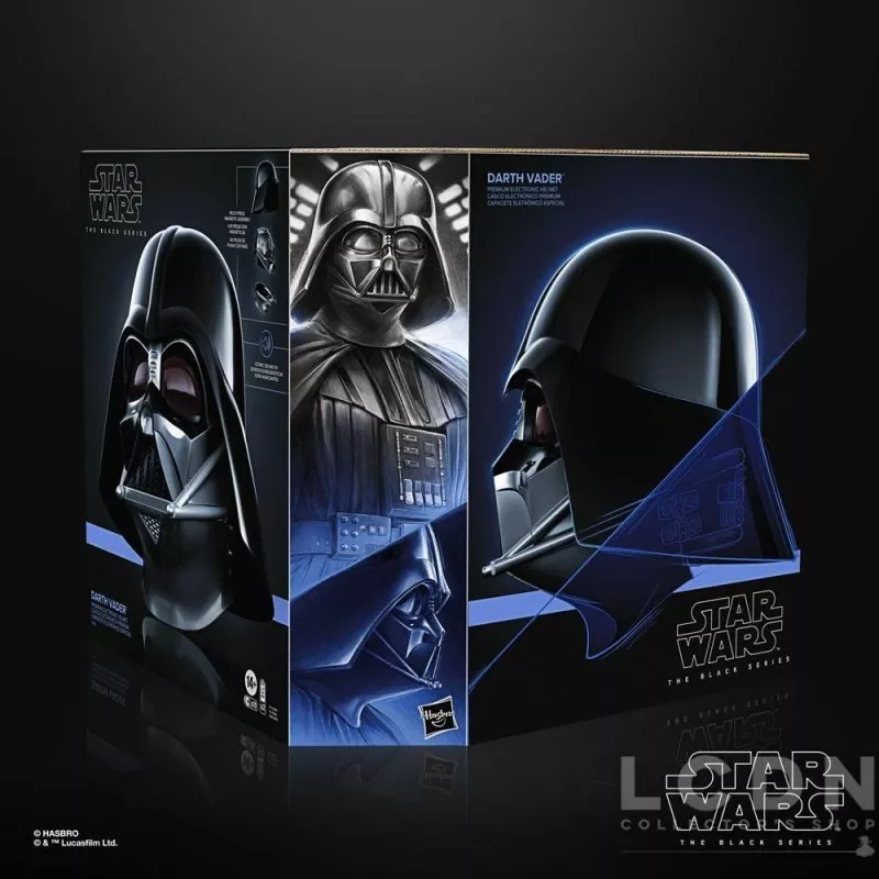 Star Wars Obi-Wan Kenobi Black Series Casque Electronique 1/1 Darth Vader (Dark Vador)