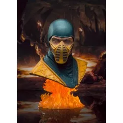 Mortal Kombat Legends in 3D Bust 1/2 Scorpion 25 cm