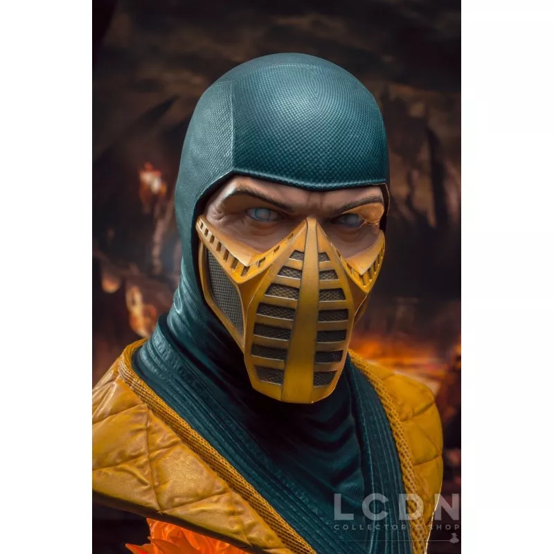 Mortal Kombat Legends in 3D Bust 1/2 Scorpion 25 cm