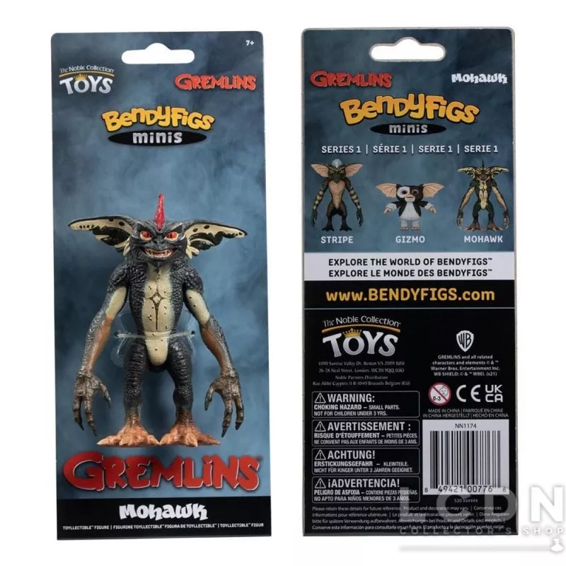 Gremlins Figure flexible Bendyfigs Mohawk 11cm