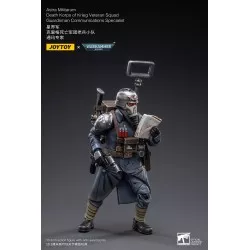 Warhammer 40k Action Figurine 1/18 Death Korps of Krieg Veteran Squad Guardsman Communications Specialist Joytoy 10cm