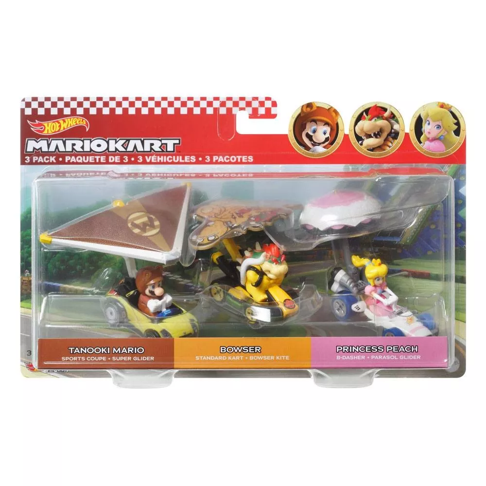 NEW 2022 Hot Wheels Mario Kart Bowser Standard KART W CASE VHTF