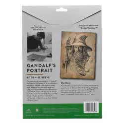 The Hobbit Art Print Portrait of Gandalf The Grey 21x28 cm