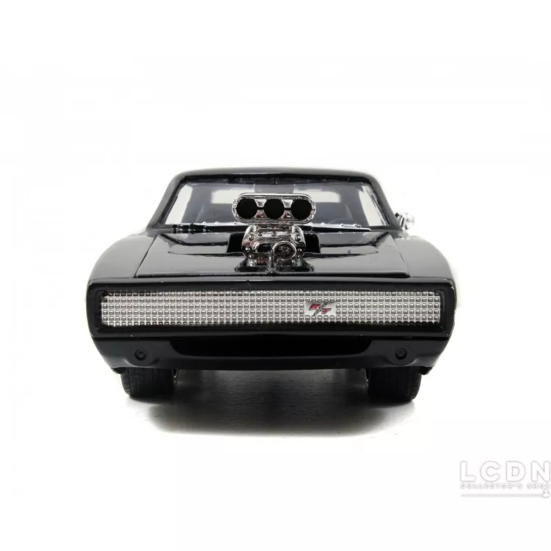 Fast and Furious 7 VII 1970 Dodge Charger Street Black Jada Toys 97059 1/24