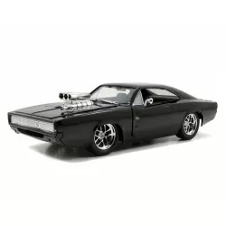 Fast and Furious 7 VII 1970 Dodge Charger Street Black Jada Toys 97059 1/24