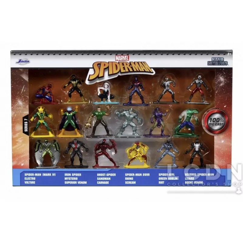 Spider man sales metal figure