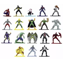 Marvel Spider Man Metal Nano Figurine Multi Pack 18 pieces Wave 7 4cm