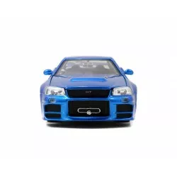 Fast and Furious 4 IV 2002 Nissan Skyline GT-R Bleu Jada Toys 97173 1/24
