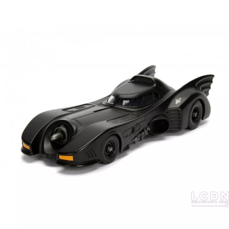 Batman 1989 Batmobile 1/24 avec figurine de Batman METALS 98260