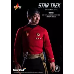 Star Trek The Original Series Collectible Action Figurine 1/6 Mirror Universe Sulu 28cm