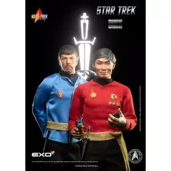 Star Trek The Original Series Collectible Action Figurine 1/6 Mirror Universe Sulu 28cm