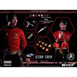 Star Trek The Original Series Collectible Action Figurine 1/6 Mirror Universe Sulu 28cm