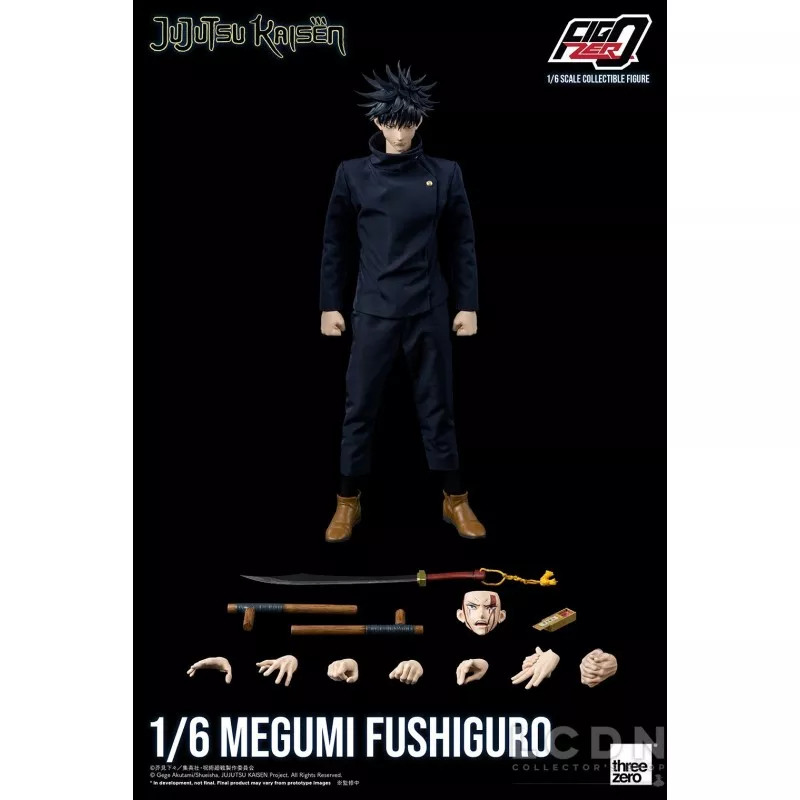 Jujutsu Kaisen Collectible Action Figurine 1/6 FigZero Megumi Fushiguro 29cm