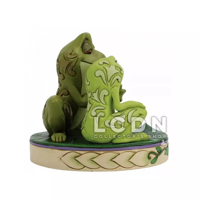 Disney Tradition Jim Shore La Princesse et la Grenouille Amorous Amphibians Tiana et Prince Naveen Statue résine 11cm