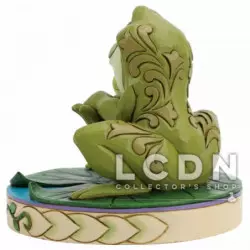 Disney Tradition Jim Shore La Princesse et la Grenouille Amorous Amphibians Tiana et Prince Naveen Statue résine 11cm