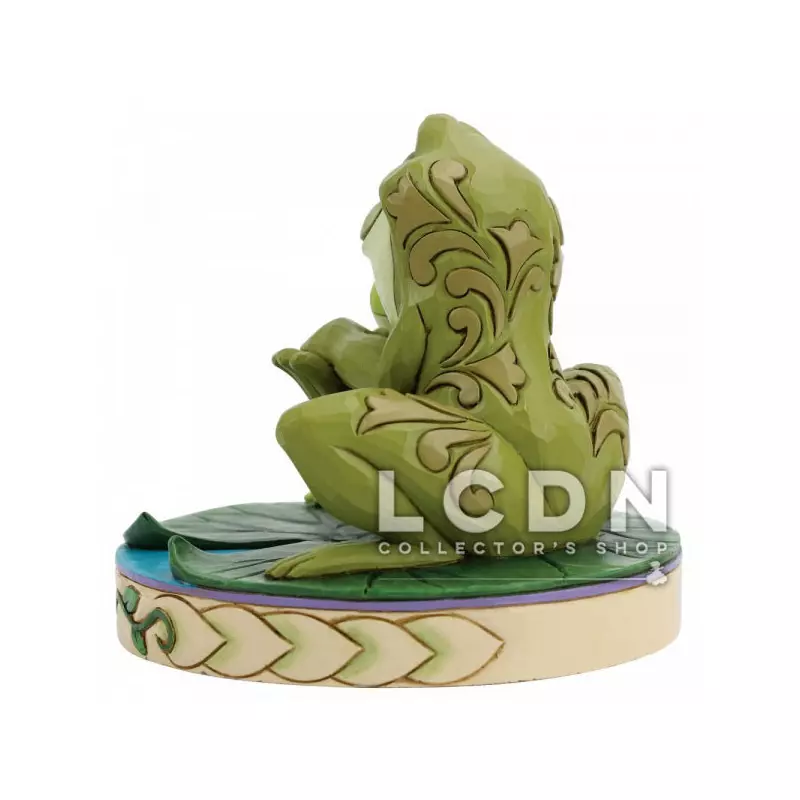 Disney Tradition Jim Shore La Princesse et la Grenouille Amorous Amphibians Tiana et Prince Naveen Statue résine 11cm