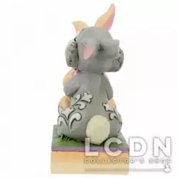 Disney Traditions Jim Shore Bambi Bunny Bouquet Thumper and Blossom Resin Statue 13cm