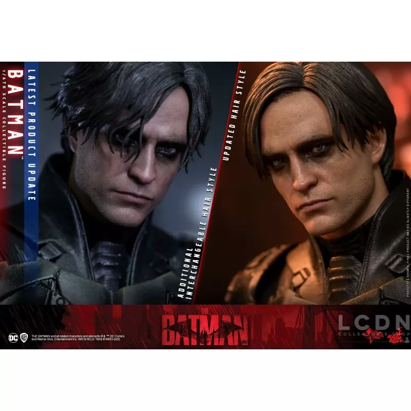 Hot Toys MMS638 The Batman Collectible Action Figure 1/6 Batman 31cm