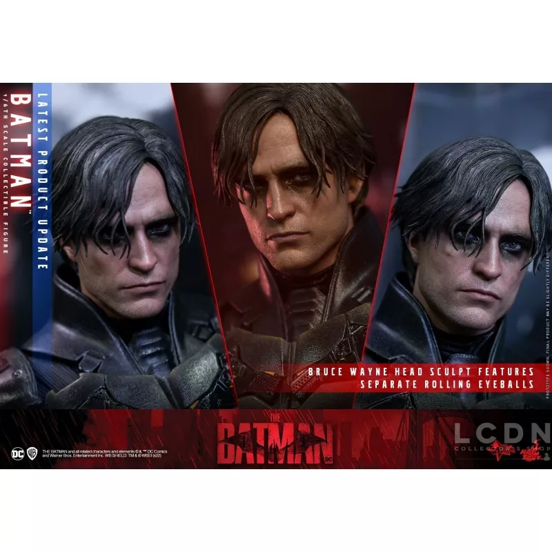 Hot Toys MMS638 The Batman Collectible Action Figure 1/6 Batman 31cm
