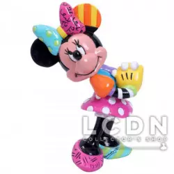 Disney by Romero Britto Minnie Mouse Blushing Mini Figurine résine 8cm