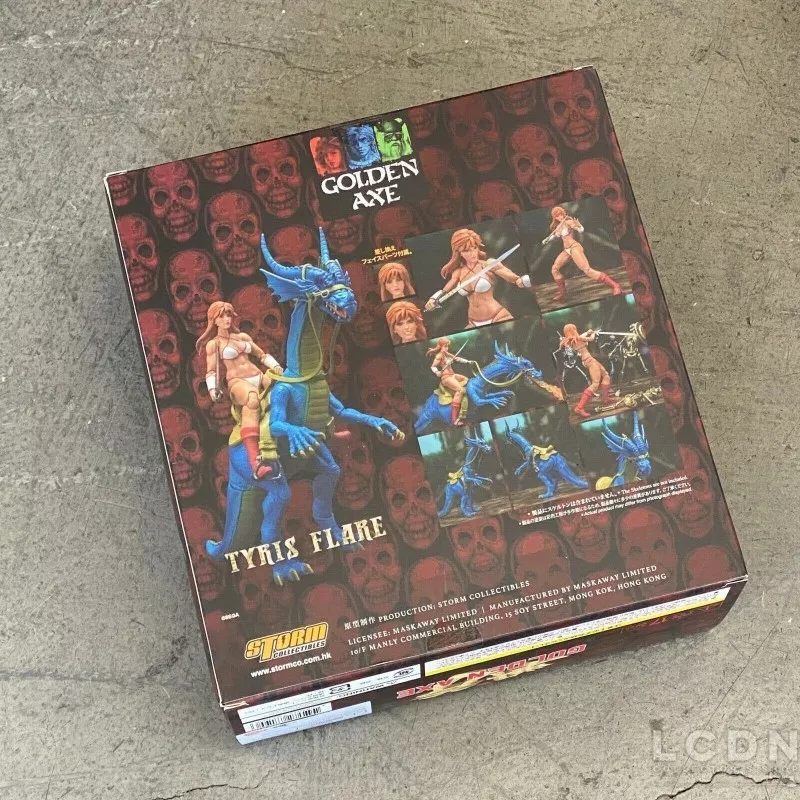Golden Axe Action Figurine 1/12 Tyris Flare &amp; Blue Dragon Set