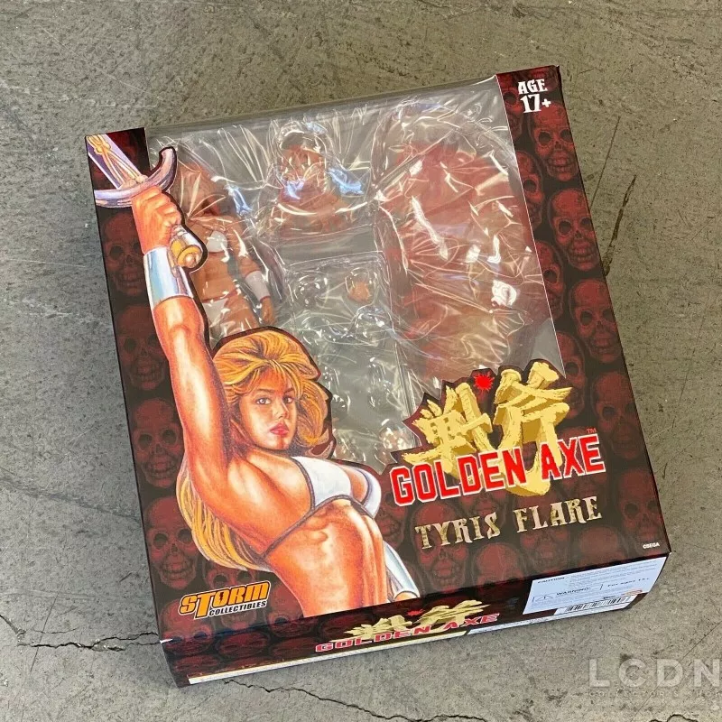 Golden Axe Action Figurine 1/12 Tyris Flare &amp; Blue Dragon Set
