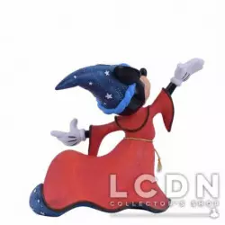 Disney Mickey le Sorcier Haute Couture Statue Résine 20cm