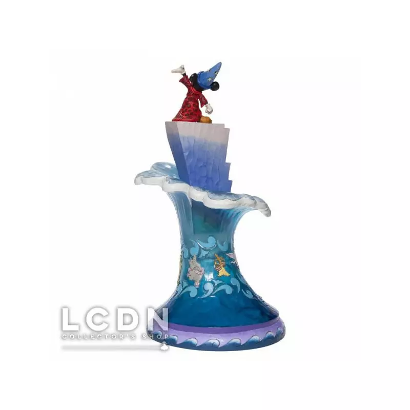 Disney Traditions Jim Shore Summit of Imagination Fantasia Mickey Sorcier Masterpiece Statue Résine 46cm