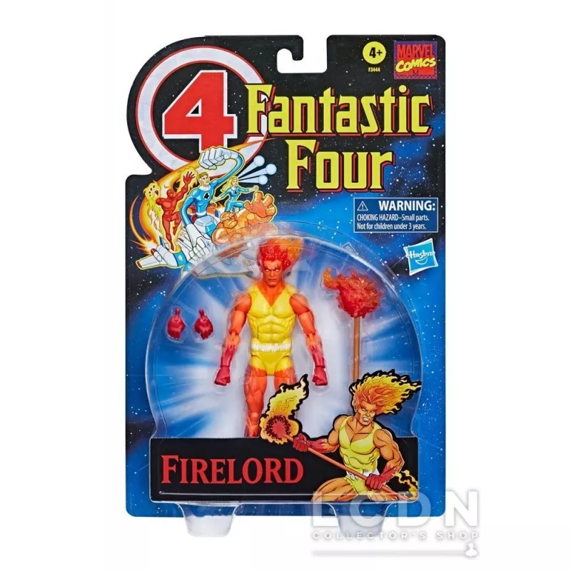 Les Quatre Fantastiques (Fantastic Four) Marvel Legends Series Action Figurine 2022 Firelord 15cm