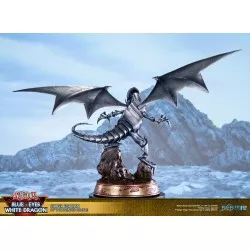 Yu-Gi-Oh! PVC Statue Blue-Eyes White Dragon Silver Edition 35 cm