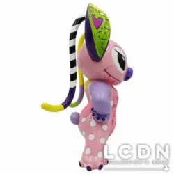 Disney By Romero Britto Stitch Angel Statue Résine 20cm