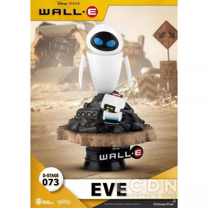 Disney Wall-E Diorama D-Stage Eve 14cm