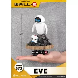 Disney Wall-E Diorama D-Stage Eve 14cm