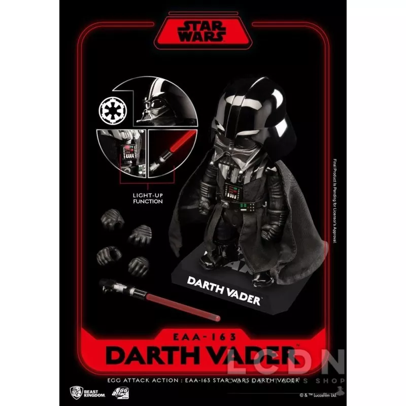Star Wars Action Figure Egg Attack Darth Vader 16cm