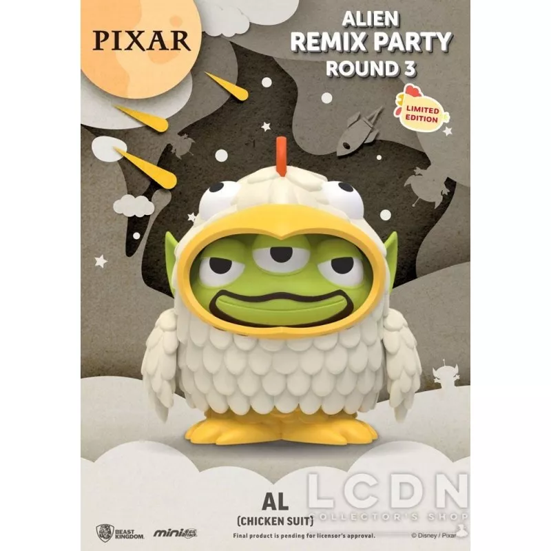 Disney Toy Story Pack de 8 Figurines Mini Egg Attack Alien Remix Party Round 3 8cm