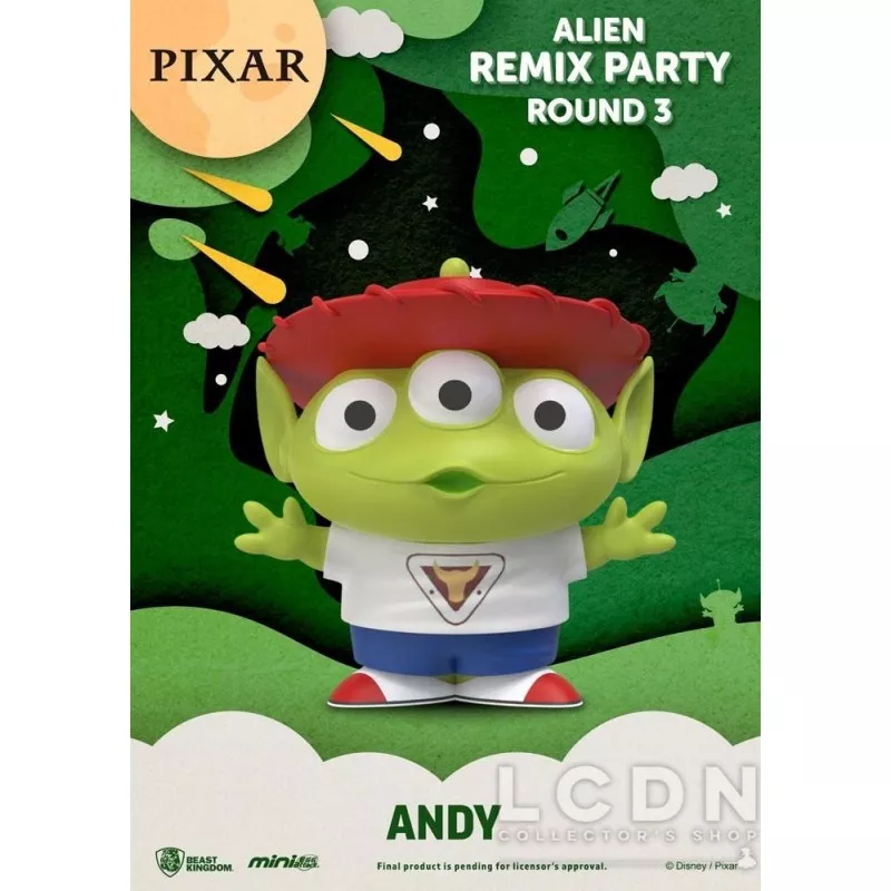Disney Toy Story Pack de 8 Figurines Mini Egg Attack Alien Remix Party Round 3 8cm