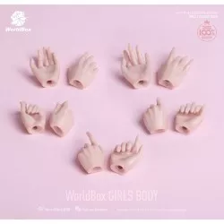 Female Body Girl Body 1/6 Skin Color Pale WorldBox AT201