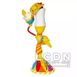 Disney by Romero Britto Beauty and the Beast Lumiere Resin Figure 9cm