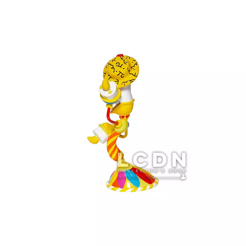 Disney by Romero Britto Beauty and the Beast Lumiere Resin Figure 9cm
