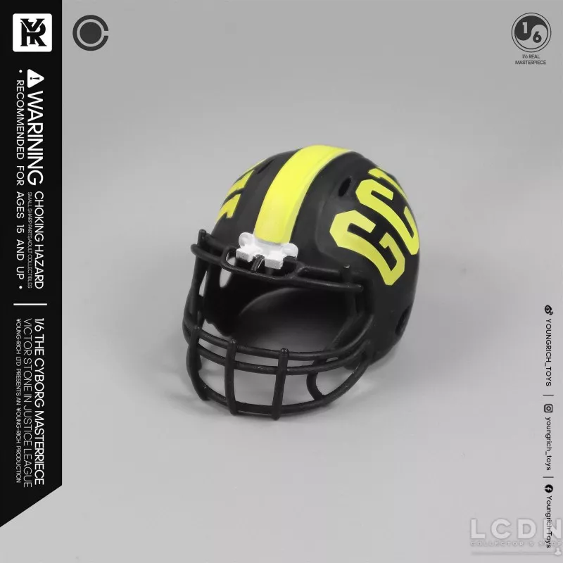 The Victor Stone Cyborg Justice League Football Star Collectible Action Figurine 1/6 Youngrich Toys YR021