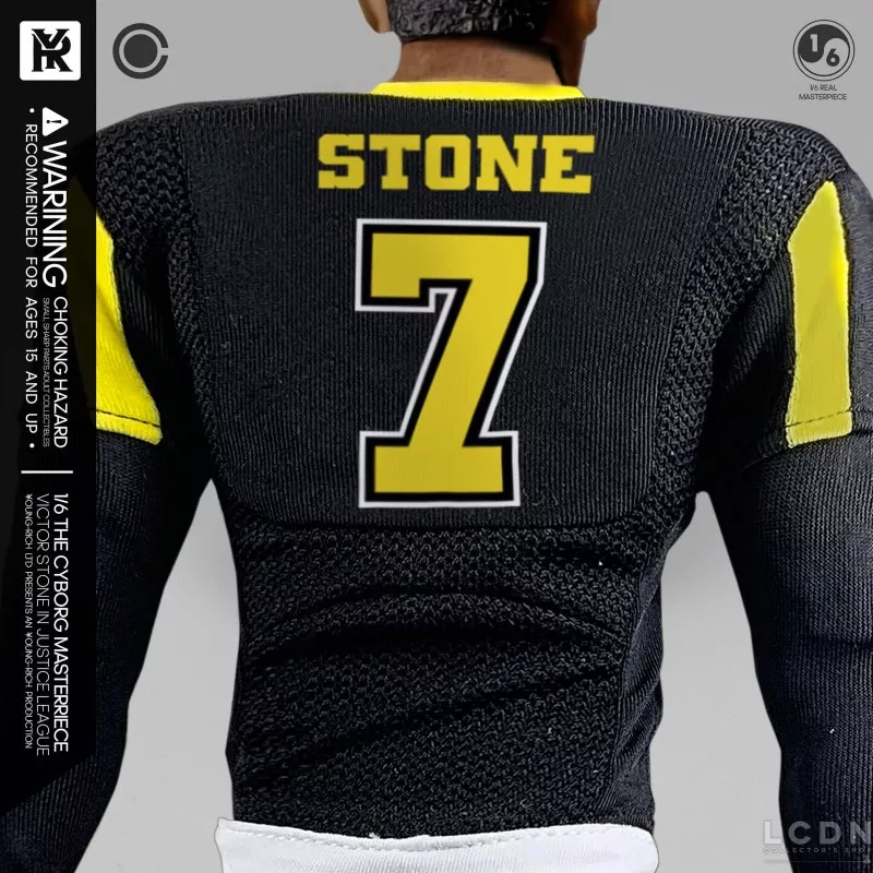 The Victor Stone Cyborg Justice League Football Star Collectible Action Figurine 1/6 Youngrich Toys YR021