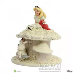 Disney Alice in Wonderland Statue White Woodland Alice 18 cm