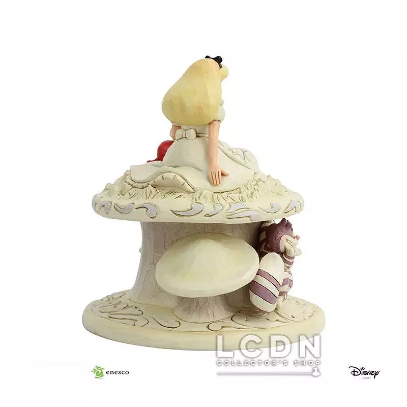 Disney Alice in Wonderland Statue White Woodland Alice 18 cm