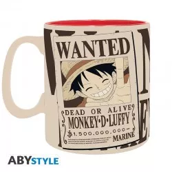 One Piece Mug Luffy & Wanted 460ml