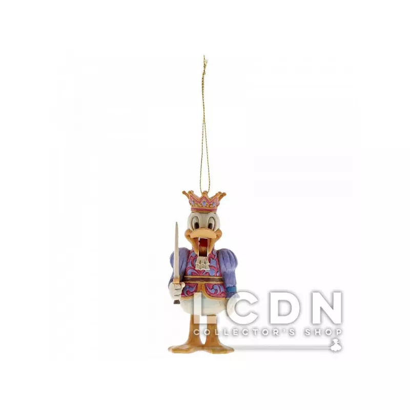 Disney Traditions Jim Shore Donald Duck Nutcracker Hanging Ornament 9cm