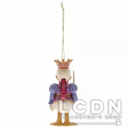 Disney Traditions Jim Shore Donald Duck Nutcracker Hanging Ornament 9cm