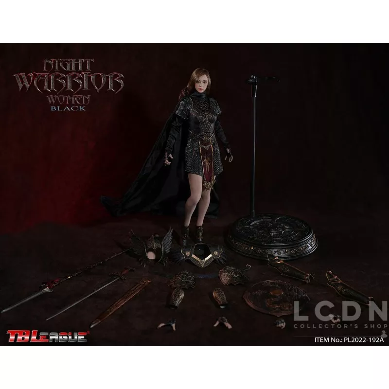 その他 TBLeague 1/6 Night Warrior Women Black Night Warrior Women (Black) Sixth Scale Figure by TBLeague