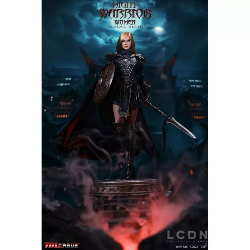 Night Warrior Women Royal Blue Collectible Action Figure 1/6 TBLeague PL2022-192B