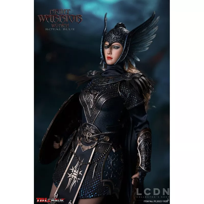 Night Warrior Women Royal Blue Collectible Action Figure 1/6 TBLeague PL2022-192B