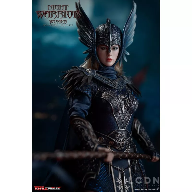 Night Warrior Women Royal Blue Collectible Action Figure 1/6 TBLeague PL2022-192B